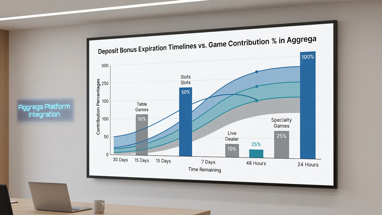 Detailed view of contribution percentage tables and expiry calendar overlays used in aggregated casino management systems